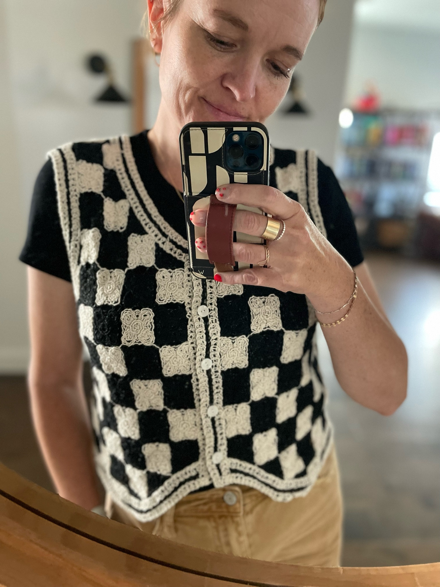 Checkered vest for under $10 🙌🏻. 

#LTKstyletip