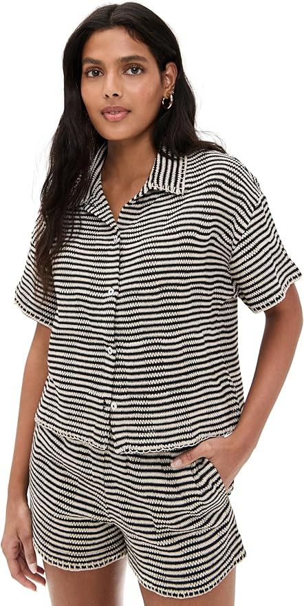 Z SUPPLY Women's Monaco Crochet Top | Amazon (US)