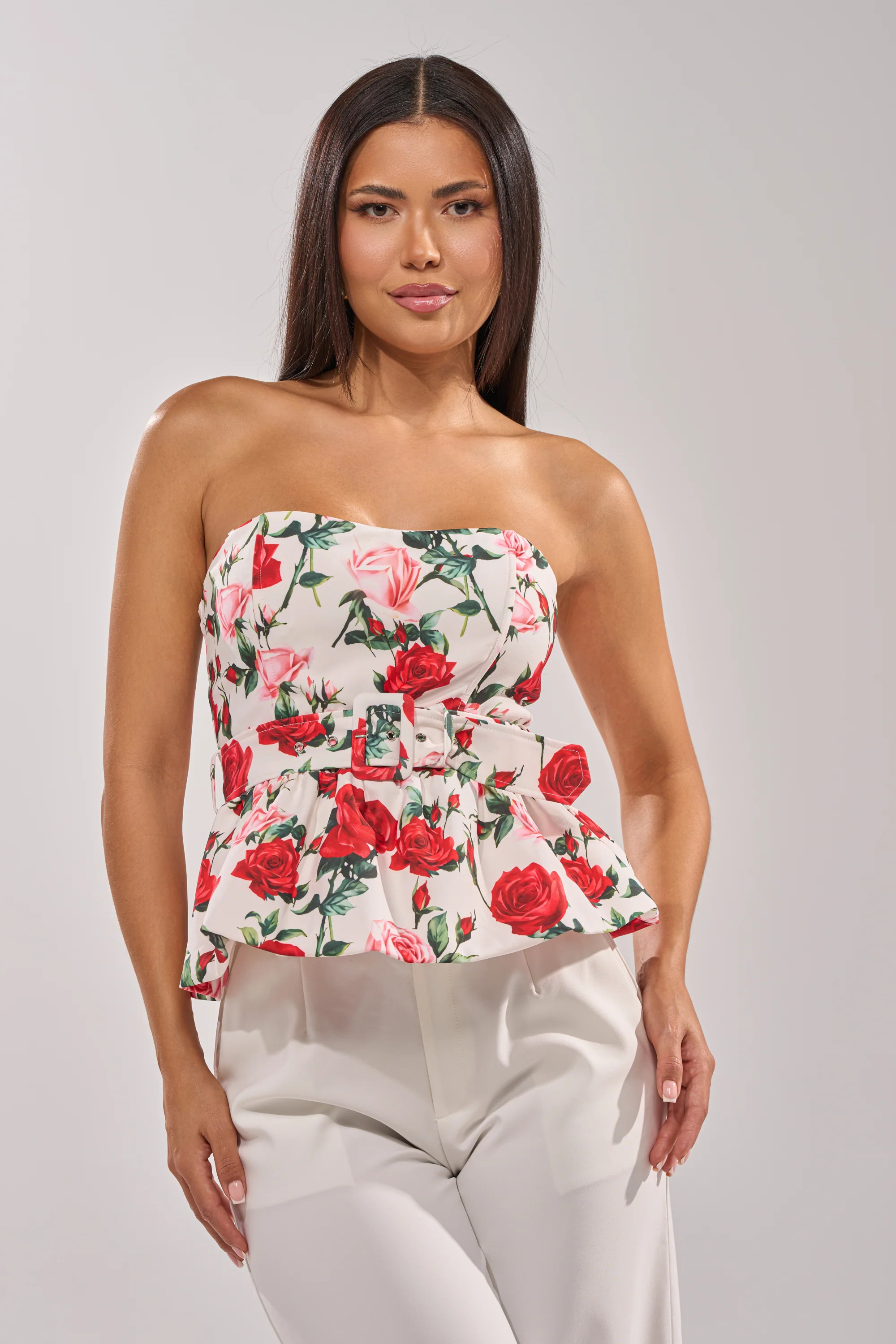 FULL BLOOM FLORAL CORSET | AKIRA