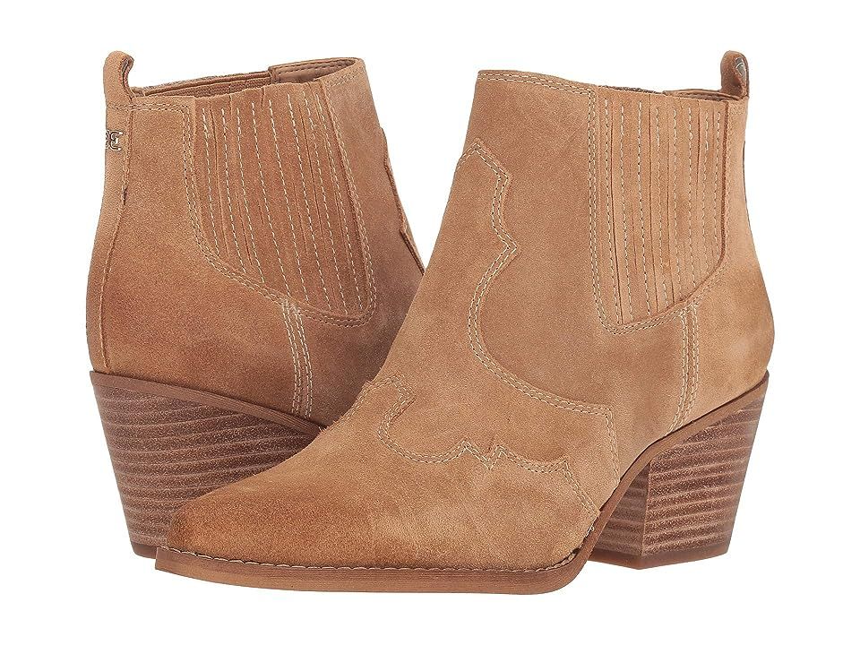 Sam Edelman Winona (Golden Caramel Velutto Suede Leather) Women's Shoes | Zappos