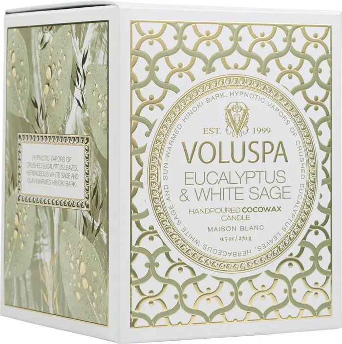 Voluspa Eucalyptus & White Sage Classic Candle | Nordstrom | Nordstrom