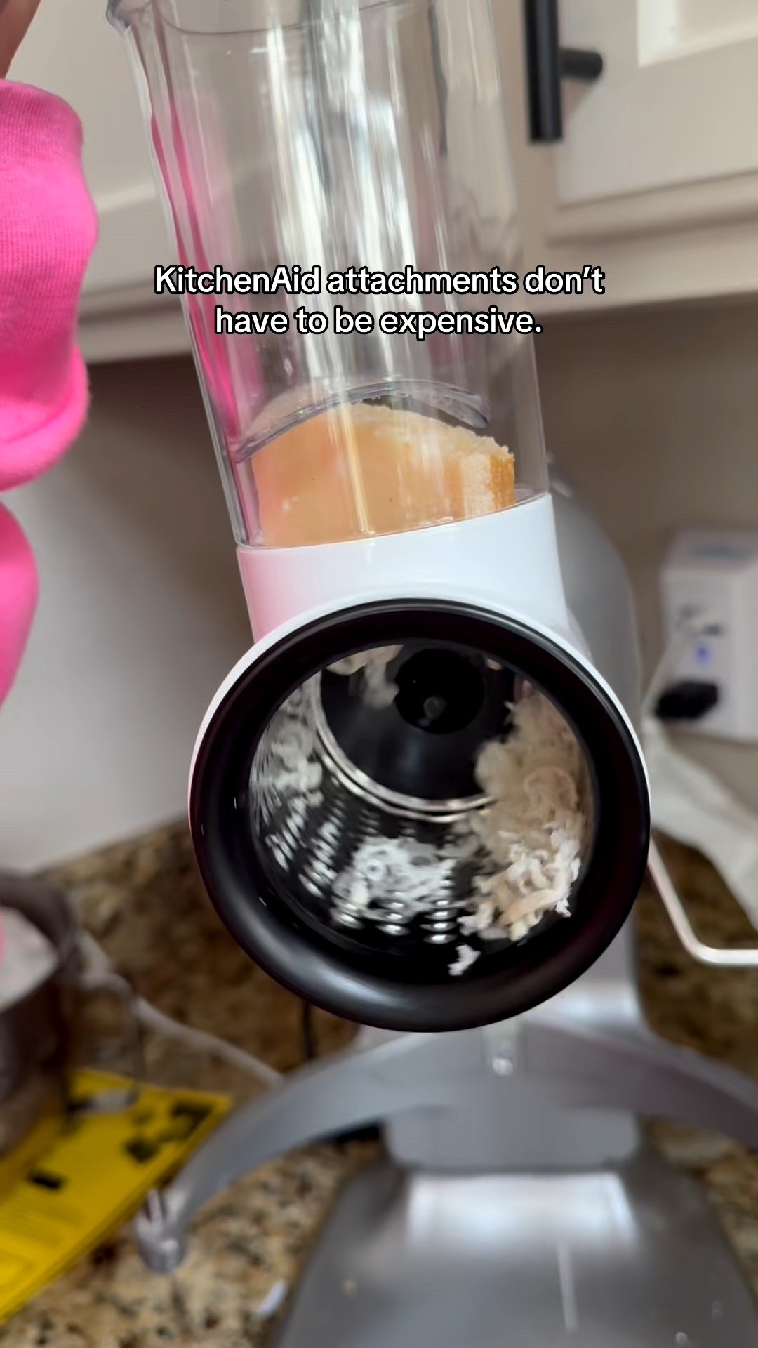 Upgrade your kitchen game and make shredding cheese, veggies, and more a breeze with this Grater Attachment for your KitchenAid Mixer! 🍕🥕 Say goodbye to hand-grating and hello to effortless prep.

#kitchenaidaccessory #easycooking #kitchenhacks #mealprepgoals #homechefessentials

#LTKdayinmylife #LTKootd #LTKgrwm