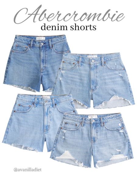 Abercrombie denim shorts 🩵

#LTKmidsize #LTKSeasonal #LTKstyletip