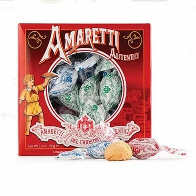 Chiostro di Saronno CRUNCHY Amaretti Cookies Window Box 5.29 Oz. / 150 G. | Target
