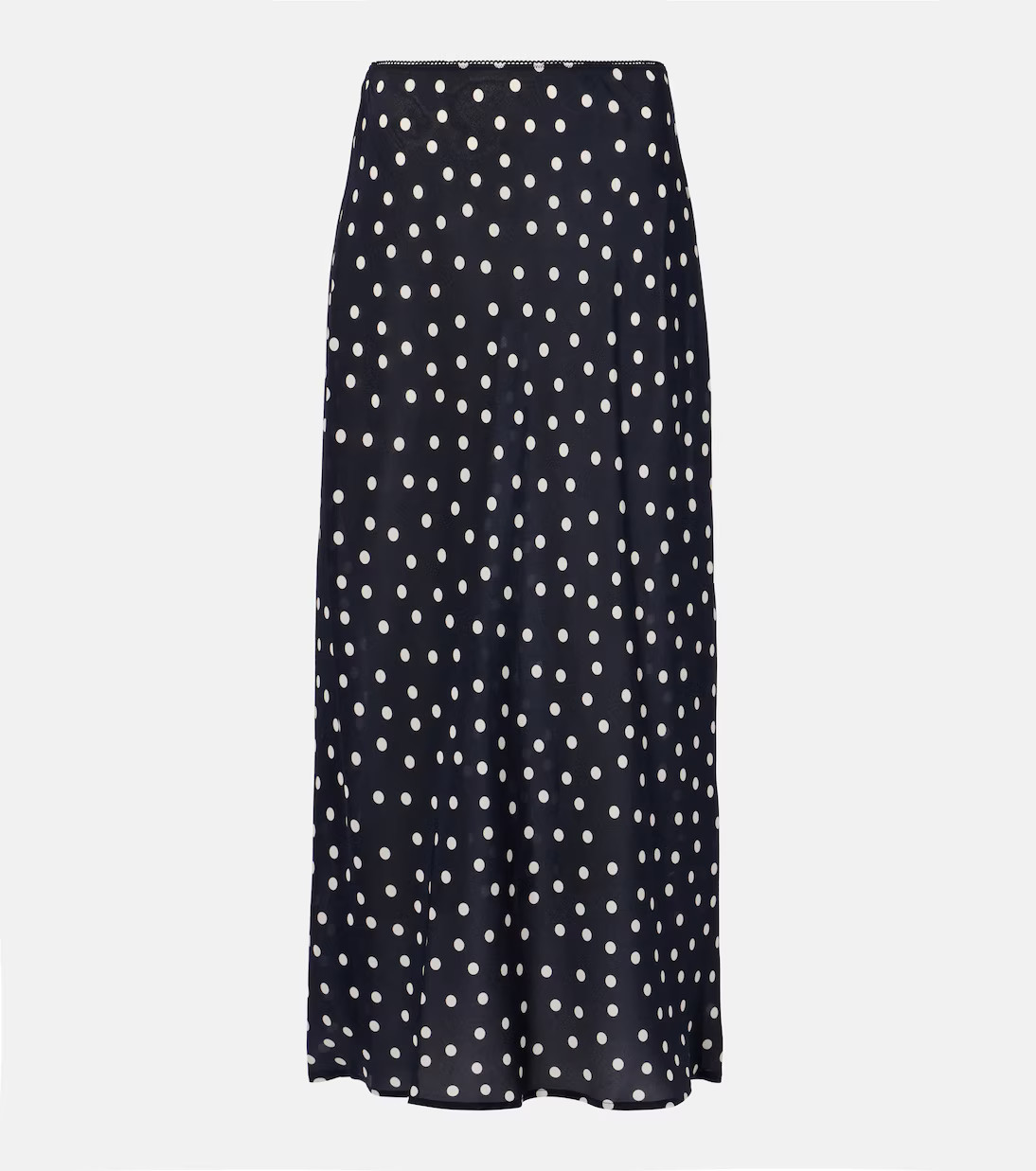 Ardith polka-dot silk midi skirt | Mytheresa (US/CA)