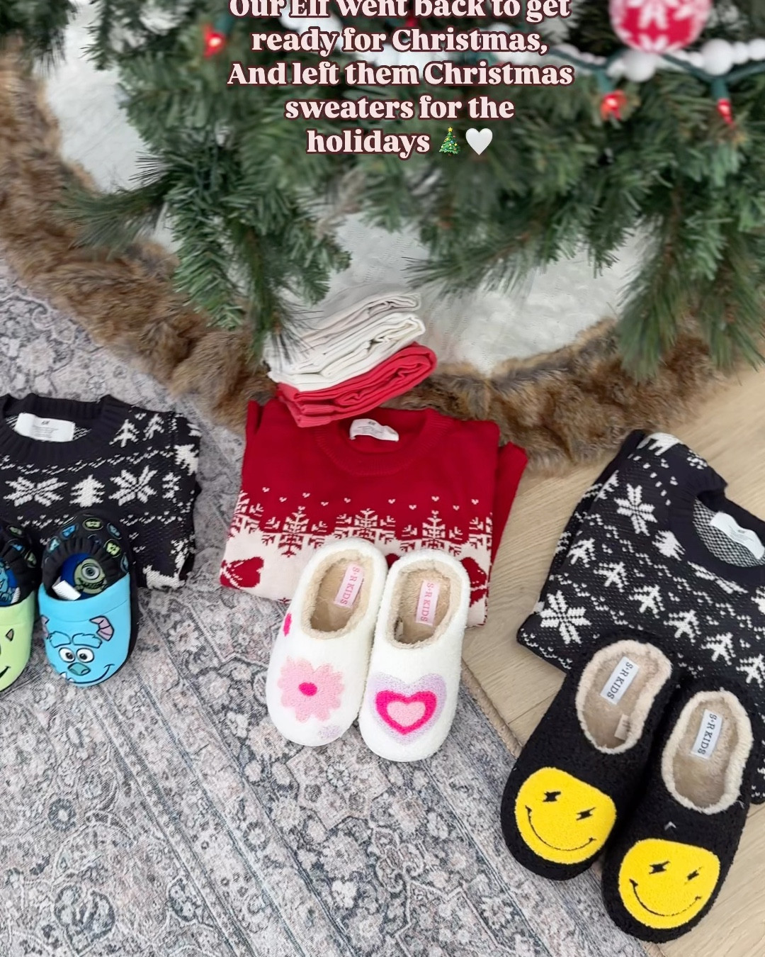 The cutest Christmas sweaters and slippers for the little ones 🎄🤍 all under $20

#LTKHoliday #LTKSeasonal