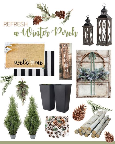 Items to Refresh a Winter Porch

#LTKhome