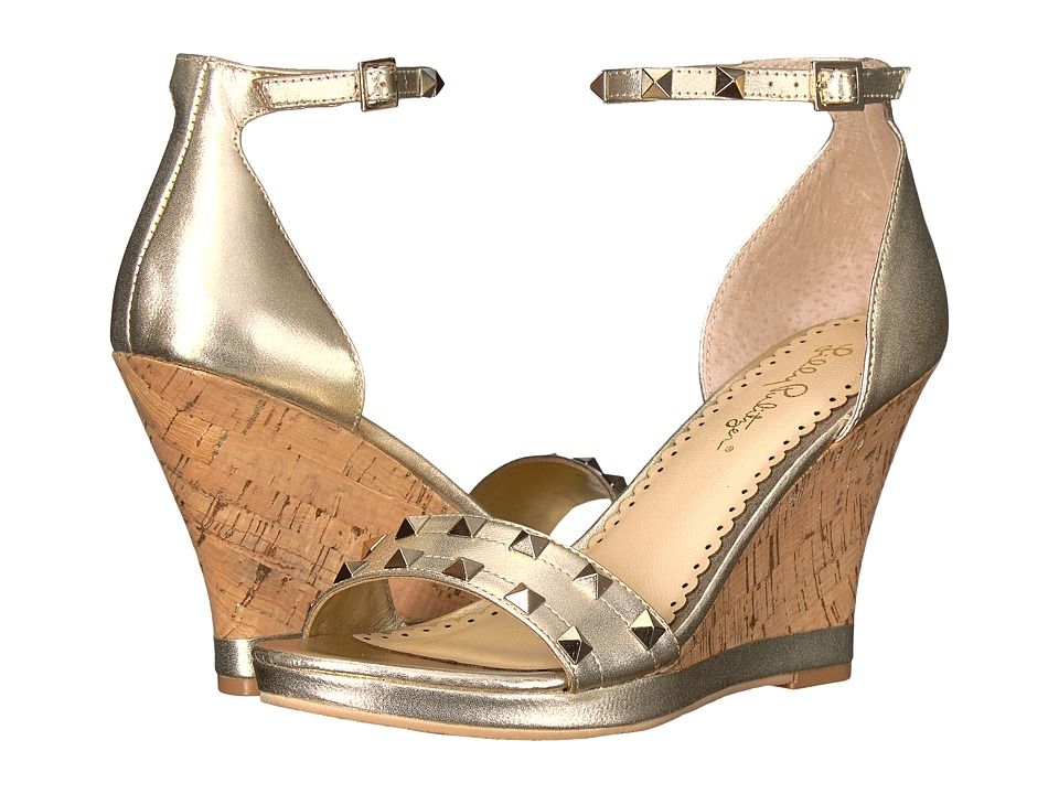 Lilly Pulitzer - Sydney Wedge (Gold Metallic) Women's Wedge Shoes | Zappos