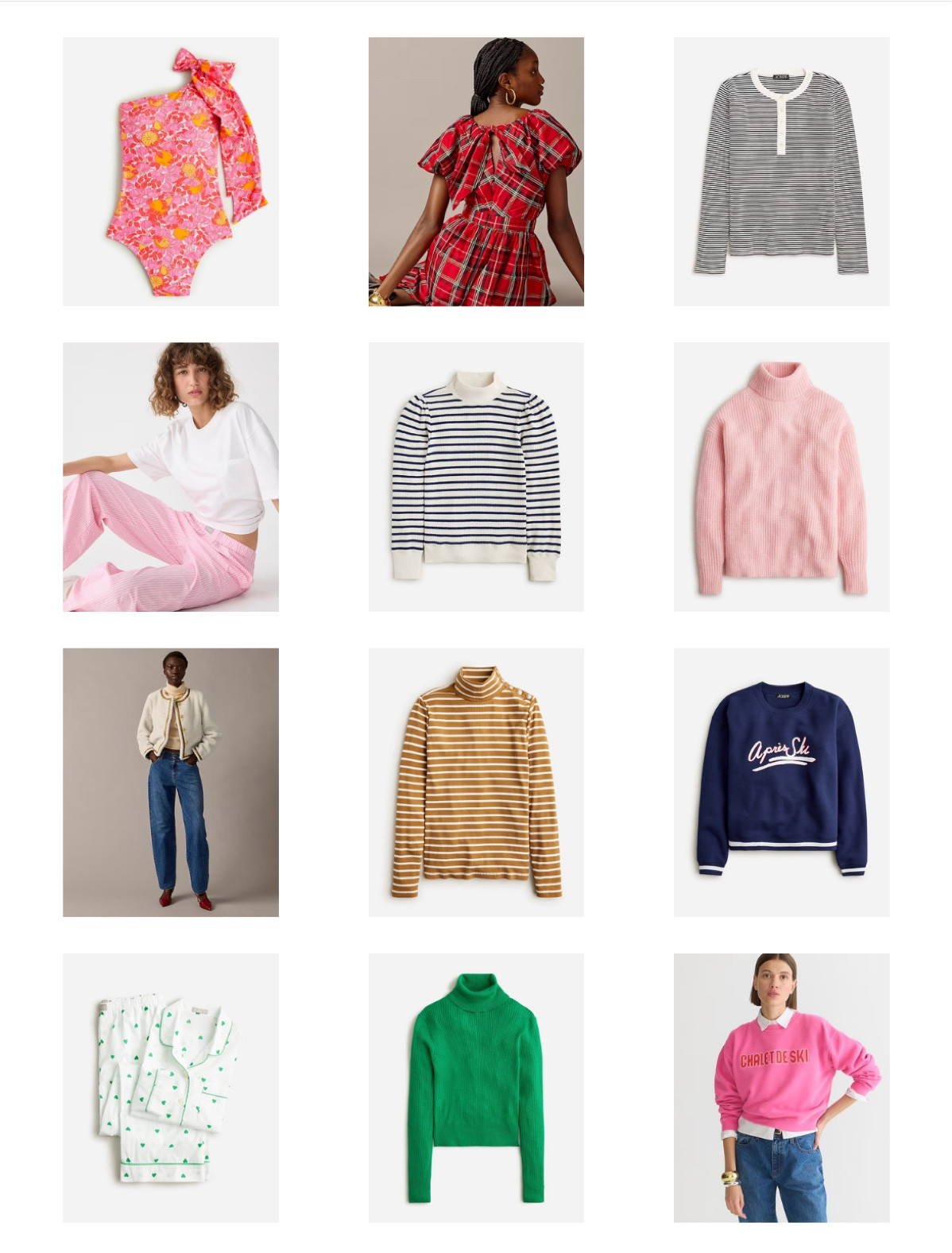 JCREW EXTRA 50% OFF FAVORITES - a few pieces are perfect for Valentine’s Day! (Like those pink pj pants and green heart pj set) 💗

#LTKstyletip #LTKfindsunder100 #LTKSeasonal