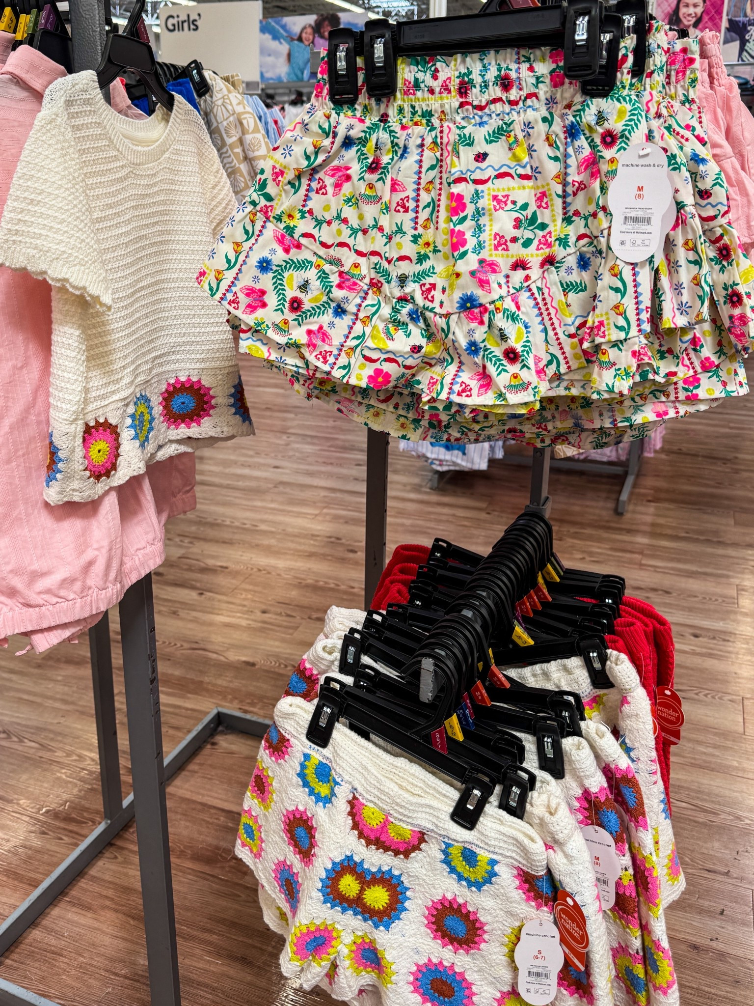 Walmart girls section has so much free people and anthro looks for kids! This crochet and this skirt had to come home with us. The sets are around $20! 

#LTKKids #LTKmomlife #LTKootd