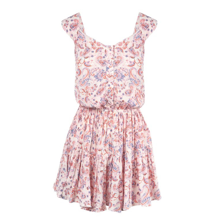 Jessica Simpson Women's Meadow Tiered Romper, Sizes XS-XL - Walmart.com | Walmart (US)