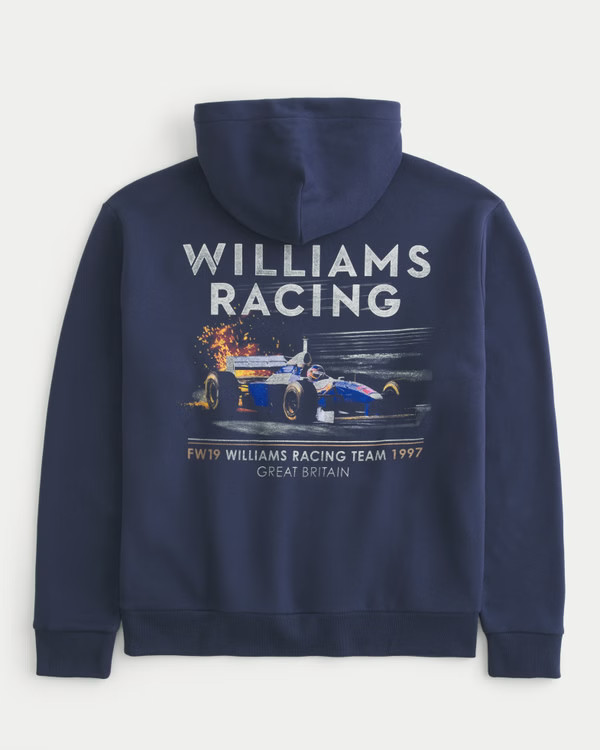 Williams Racing Graphic Hoodie | Hollister (US)