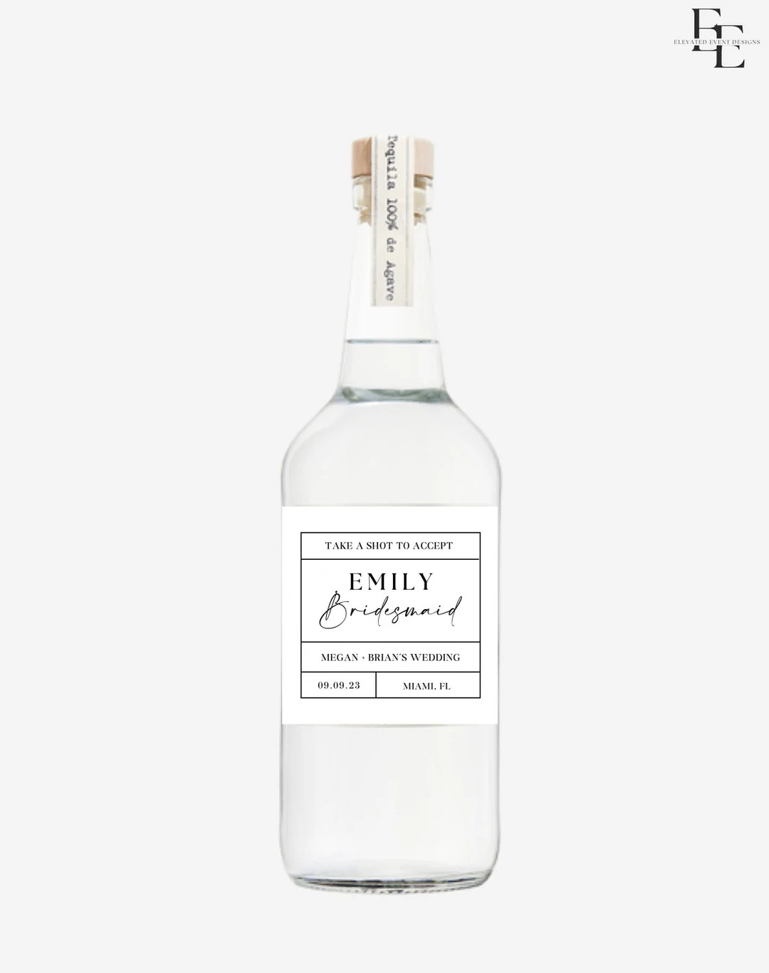 Bridesmaid Groomsmen Custom Liquor Label • Bridesmaid Groomsman Proposal Alcohol Sticker Label ... | Etsy (US)