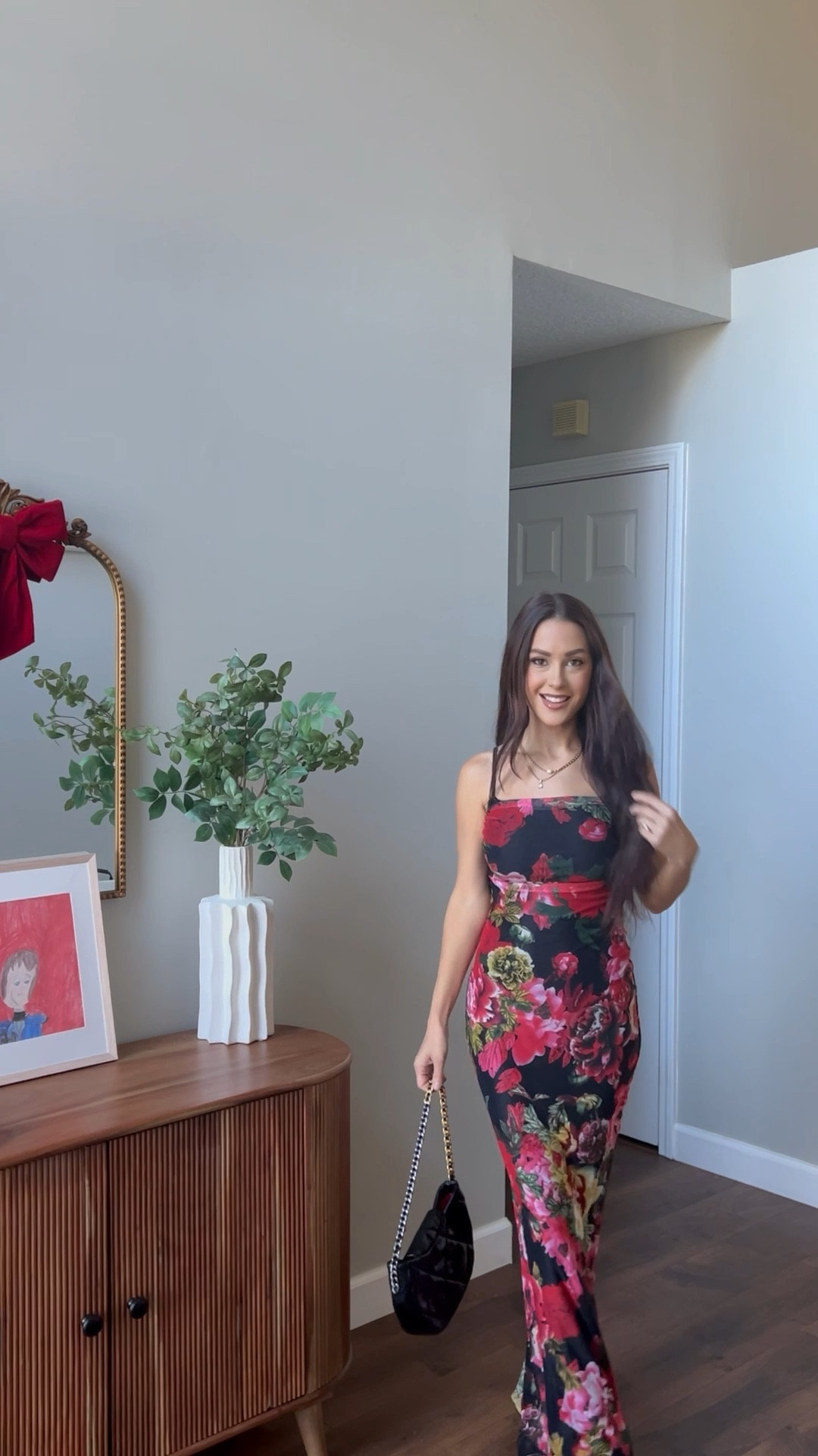The perfect holiday dress 

Christmas party dress, floral dress 

#LTKPetite #LTKootd #LTKHoliday