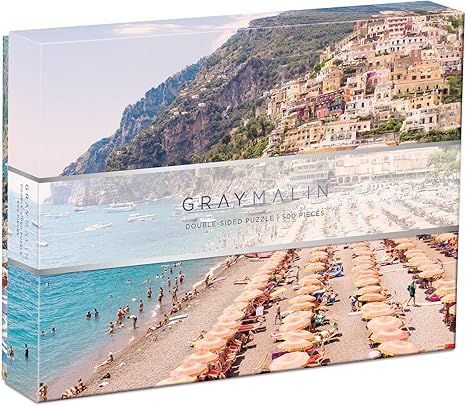 Galison Gray Malin Italy Two-Sided Puzzle, 500 Pieces, 24”x18” – Stunning Photos from the I... | Amazon (US)