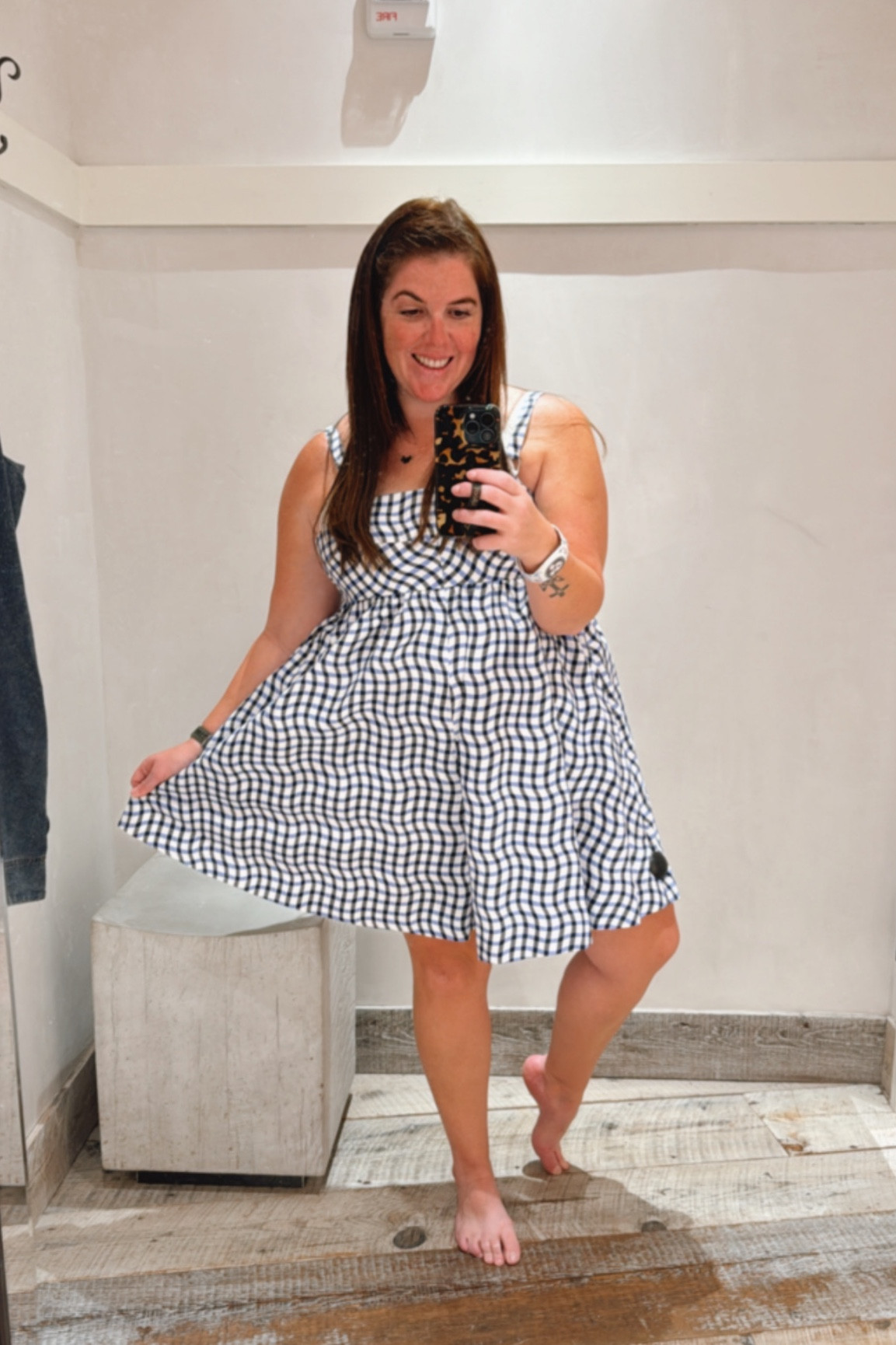 Fun fact about this one…it’s a ROMPER!!! Yes, I said romper! I know it looks like a dress, but I was shocked when I learned it was a romper! It runs TTs and only comes in this color option! 

#LTKSeasonal #LTKstyletip #LTKmidsize