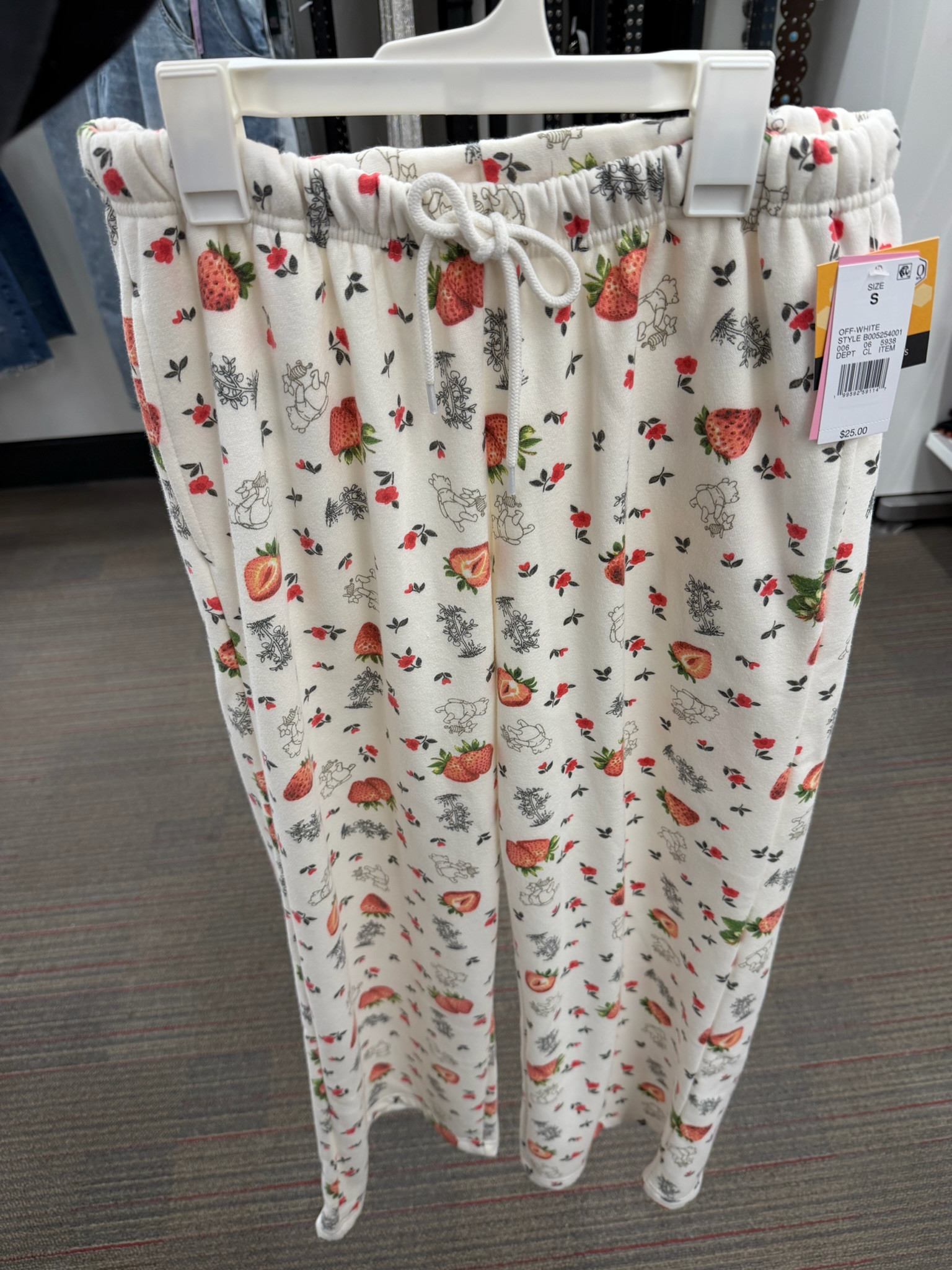 These pants are sooo cute I’m obsessed with this pair 😭 I love Winnie the Pooh so much.. the little strawberry print makes them feel so fun for summer!
country concert outfits, date night outfits, summer outfits, teacher appreciation gift, business casual workwear, graduation dresses, vacation outfits beach, work outfits, plus size fashion, travel outfits 

 #LTKgrwm #LTKootd #LTKSeasonal