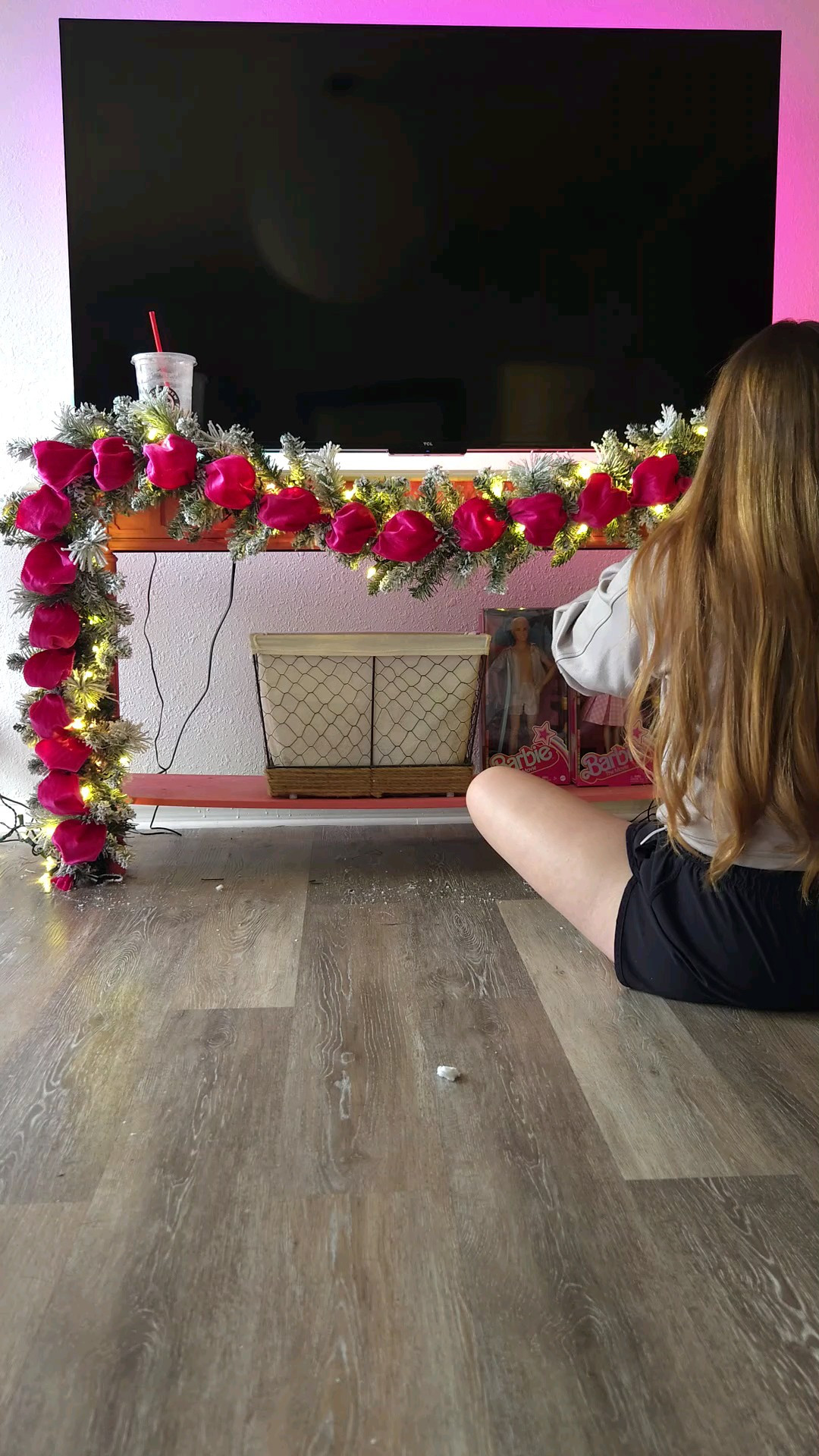 A budget friendly Christmas garland, all from Walmart! 🎄✨️🎀

#LTKHoliday #LTKSeasonal #LTKHome