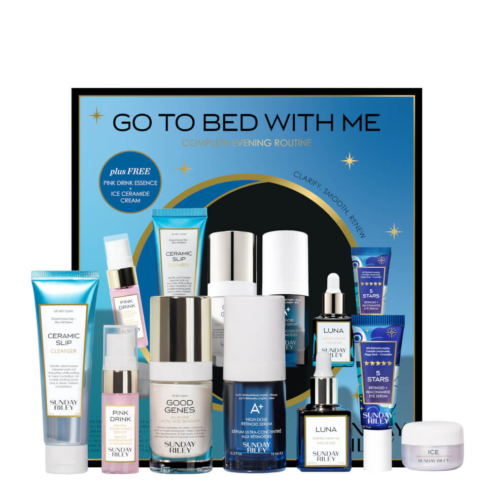 Sunday Riley Go To Bed With Me Complete Evening Anti-Aging Routine | Dermstore (US)