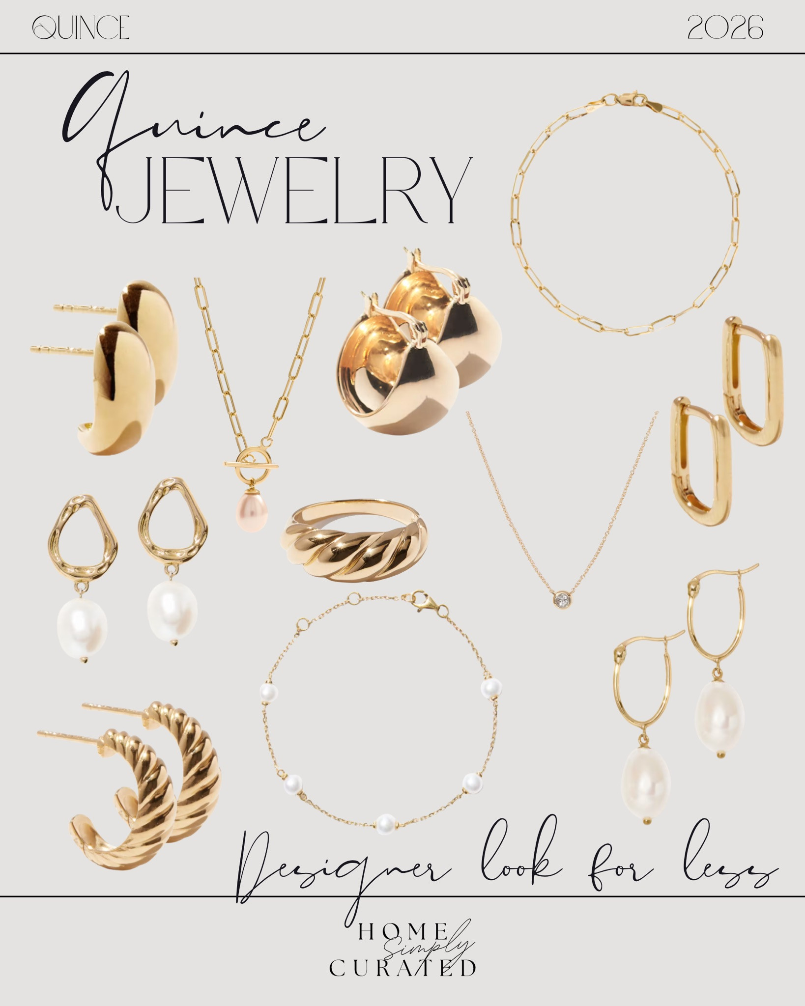 💍 Think designer jewelry but for less! ✨ Quince's jewelry collection is extensive & I love that they offer silver + lab grown diamond options! 

 @Quince 

#jewelry #sparkles #labgrown #summerfashion #springfashion #timelesspieces

#LTKgrwm #LTKSeasonal #LTKWorkwear