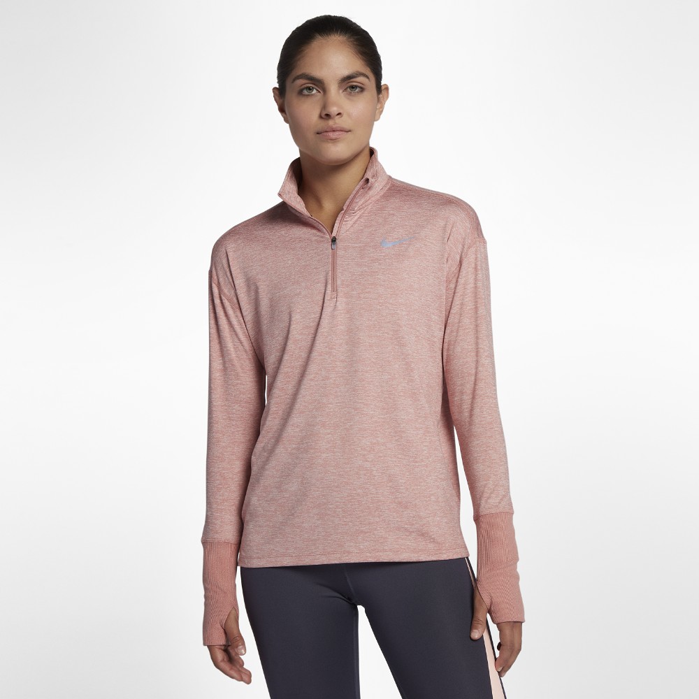 Nike Element Women's Half-Zip Running Top Size XS (Pink) | Nike (US)