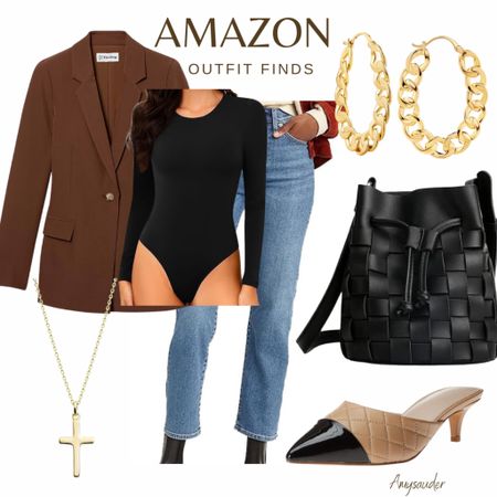 Amazon finds 
Jeans 
Fall fashion 
Fall outfit 
Blazer 
Thanksgiving day outfit 

#LTKSeasonal #LTKstyletip #LTKfindsunder100
