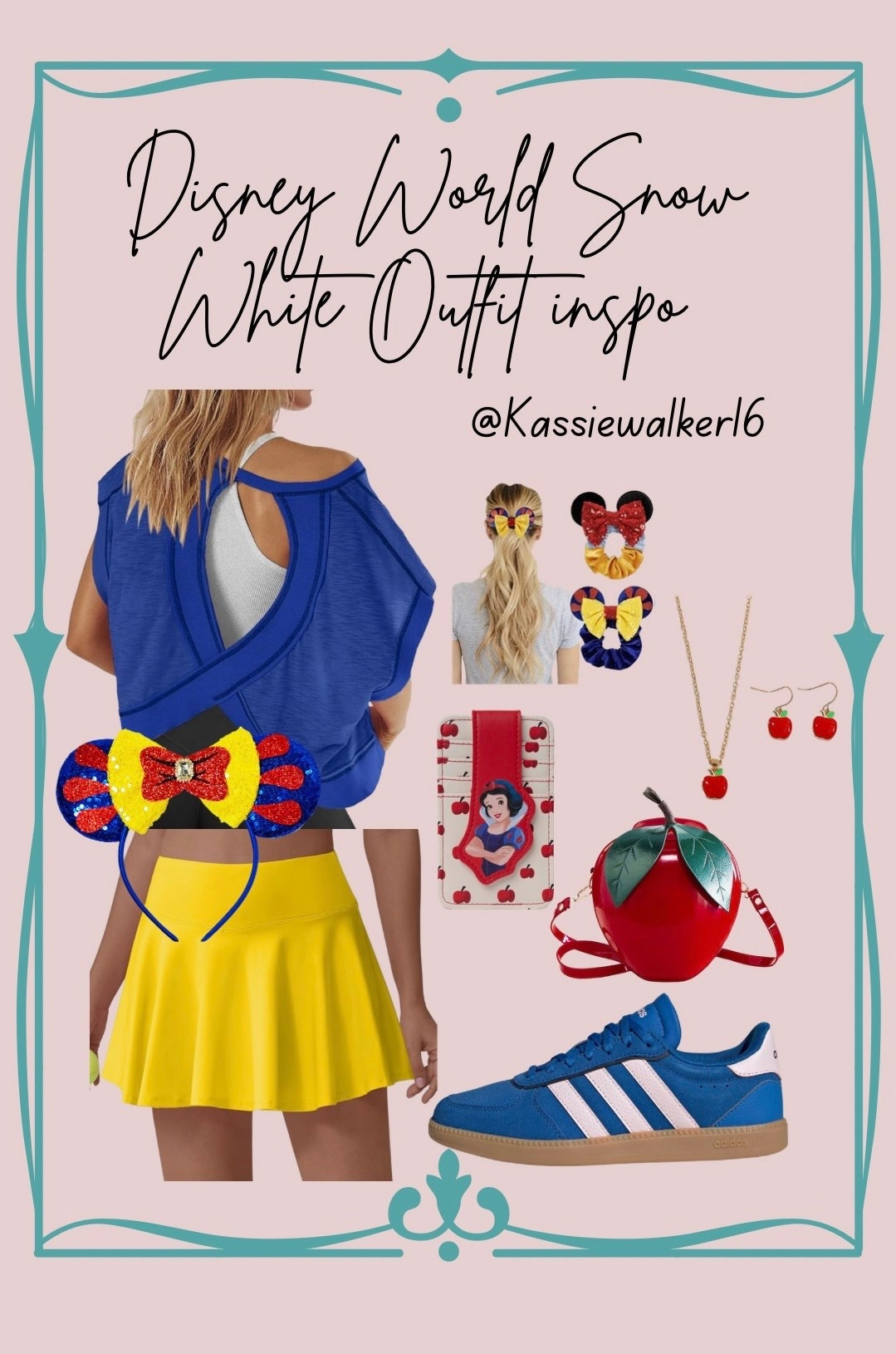 Disney World Series of character outfit inspo -Snow white. #snowwhite #disneyworld #disneyoutfits 

#LTKTravel #LTKFindsUnder50 #LTKootd