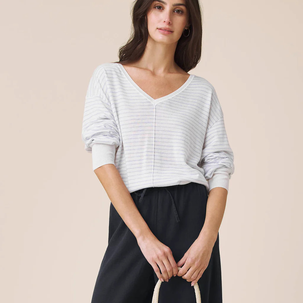 Erica Stripe Sweater | Splendid