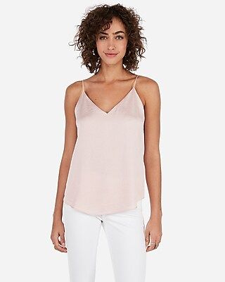 Express Womens Downtown Cami Pink Women's Xxs Pink XXS | Express