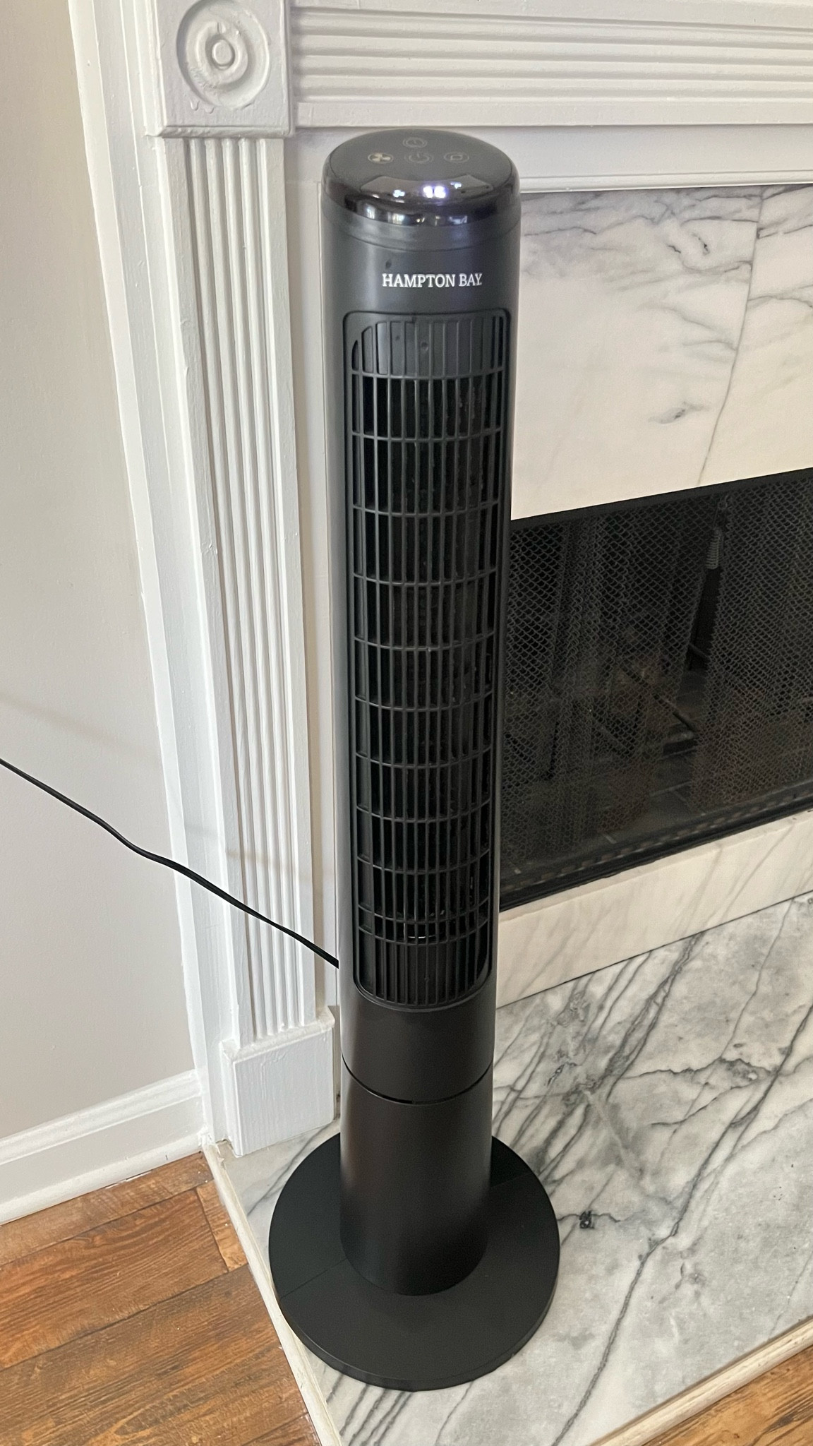 Feel the summer breeze wherever you go with the Hampton Bay 40 in. 3-Speed Remote Control Oscillating Tower Fan in sleek black. Stay cool and comfortable all season long! Definitely 5 stars!

#LTKhome #LTKSeasonal #LTKsalealert