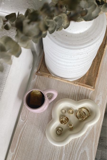 Amazon home finds - cloud tray and ceramic coffee mug 

#LTKFind #LTKunder50 #LTKhome