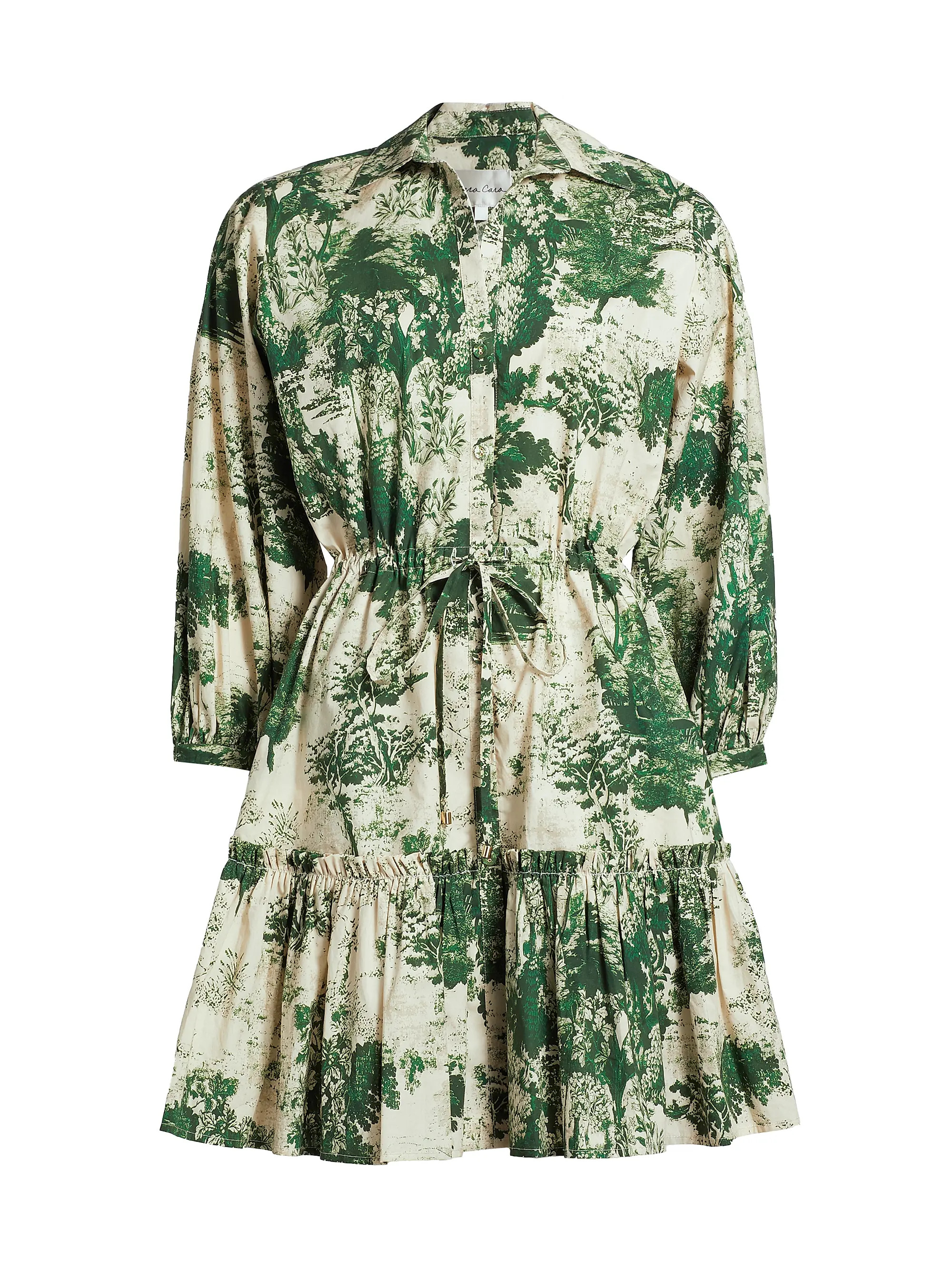 Robin Toile Cotton Minidress | Saks Fifth Avenue
