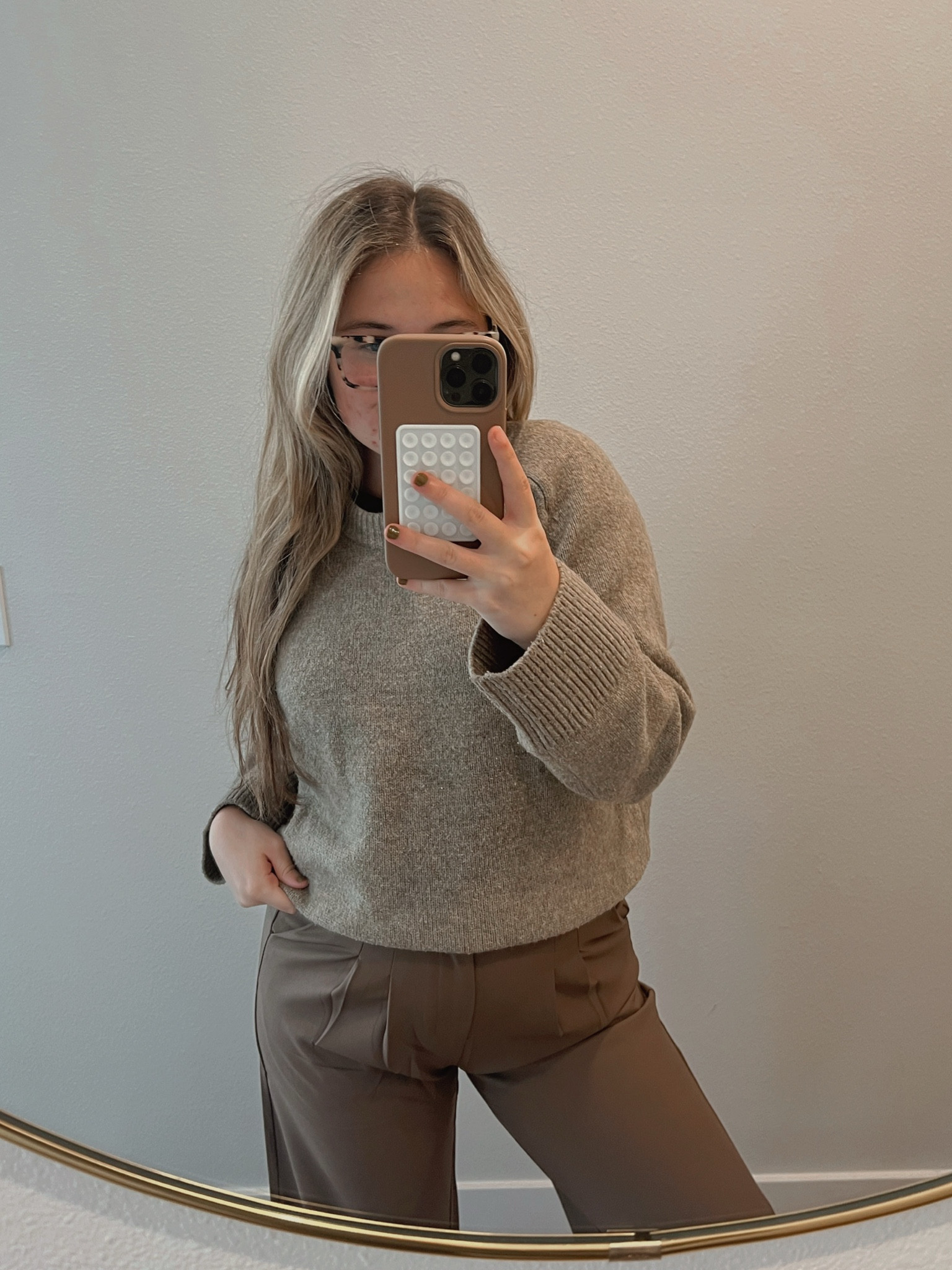 Pants are Medium sweater is medium and shirt is size small 

#LTKWorkwear #LTKSaleAlert #LTKSeasonal