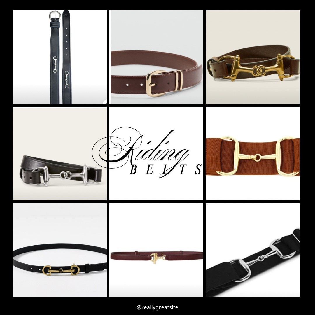 Riding belts

#LTKStyleTip #LTKActive