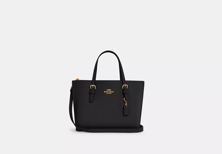 Coach Outlet Mollie Tote Bag 25 - Black | Coach Outlet US