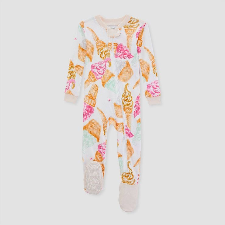 Burt's Bees Baby® Baby Girls' Organic Cotton Footed Pajama | Target