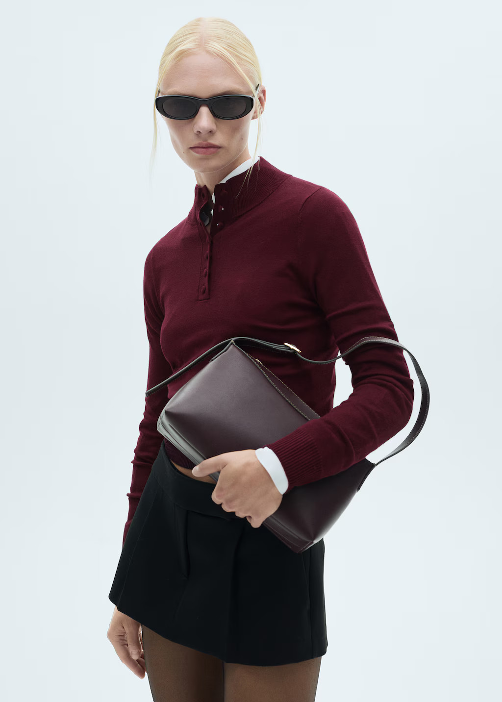 Fine knit sweater with buttons - Women | MANGO USA | Mango (US/MX/AU)