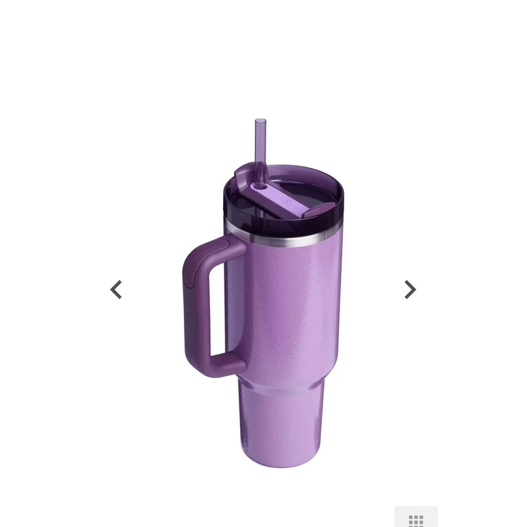 Stanley Quencher Stainless Steel Double Wall Insulated Tumbler 40 oz. Hammertone Lilac | Walmart (US)