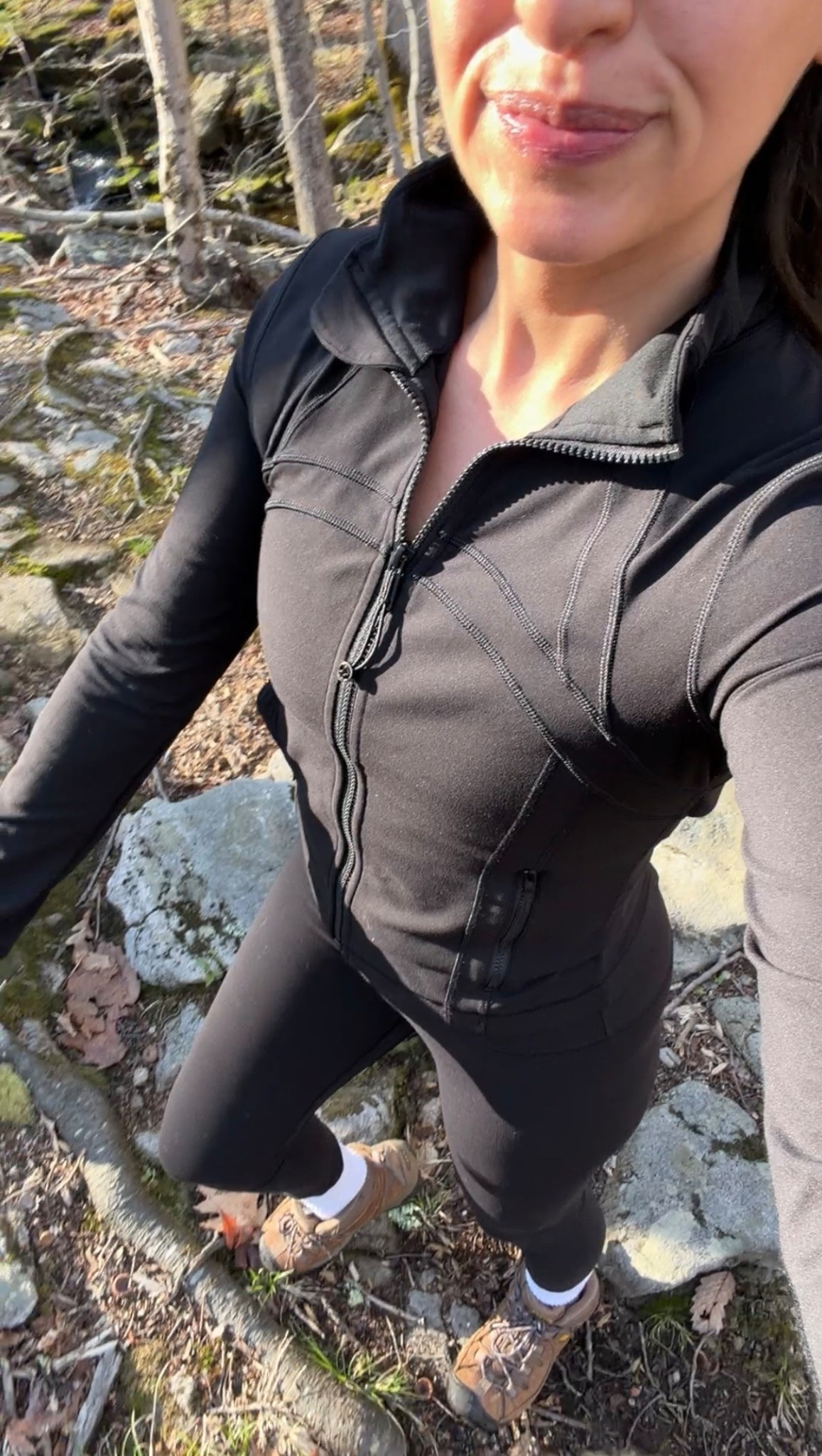 Today’s hiking outfit 
Lululemon activewear 
Keel hiking boots 

#LTKootd #LTKPetite #LTKActive