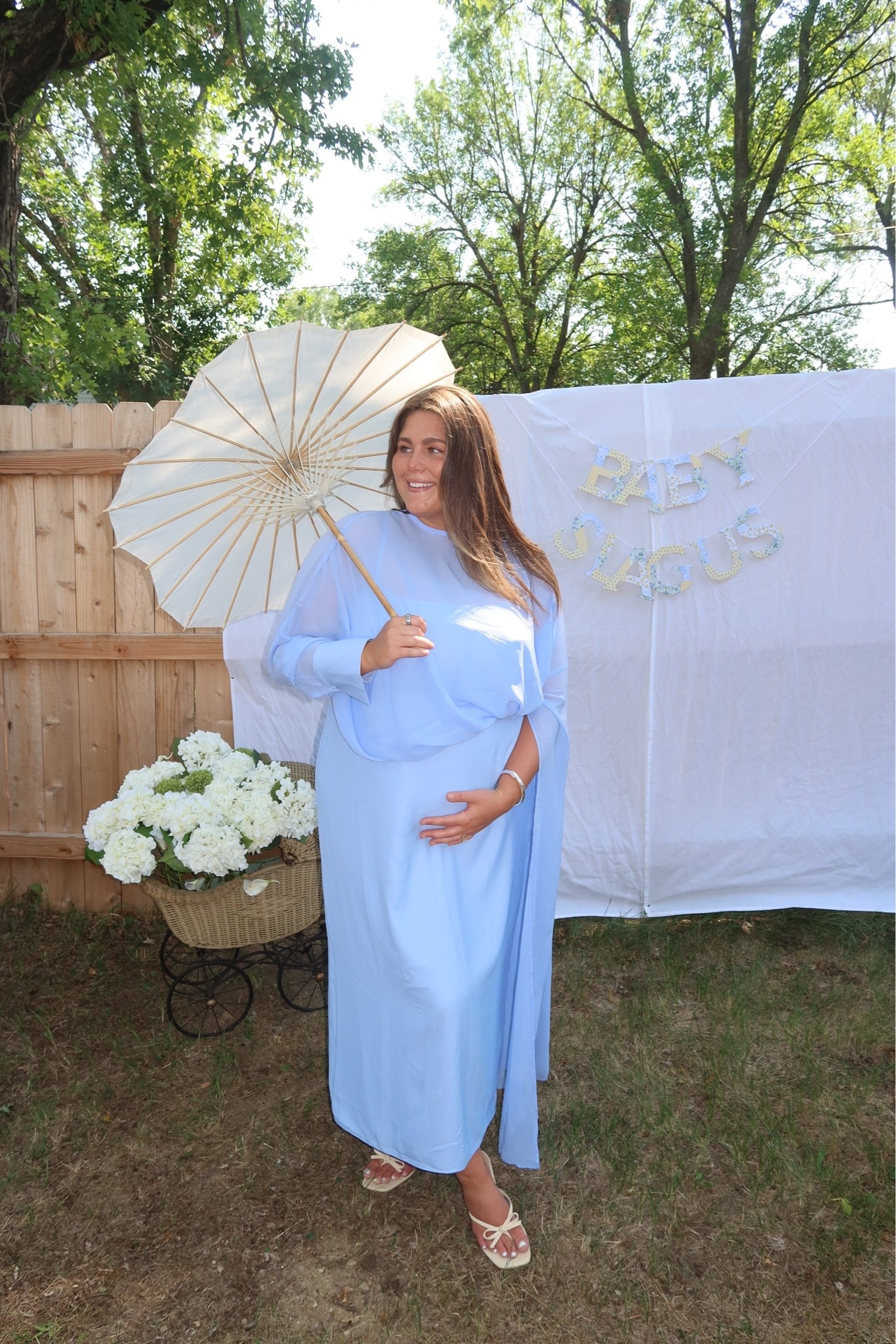 Perfect baby shower dress @Eloquii !! Size 18!

#LTKPlusSize #LTKBump #LTKBaby