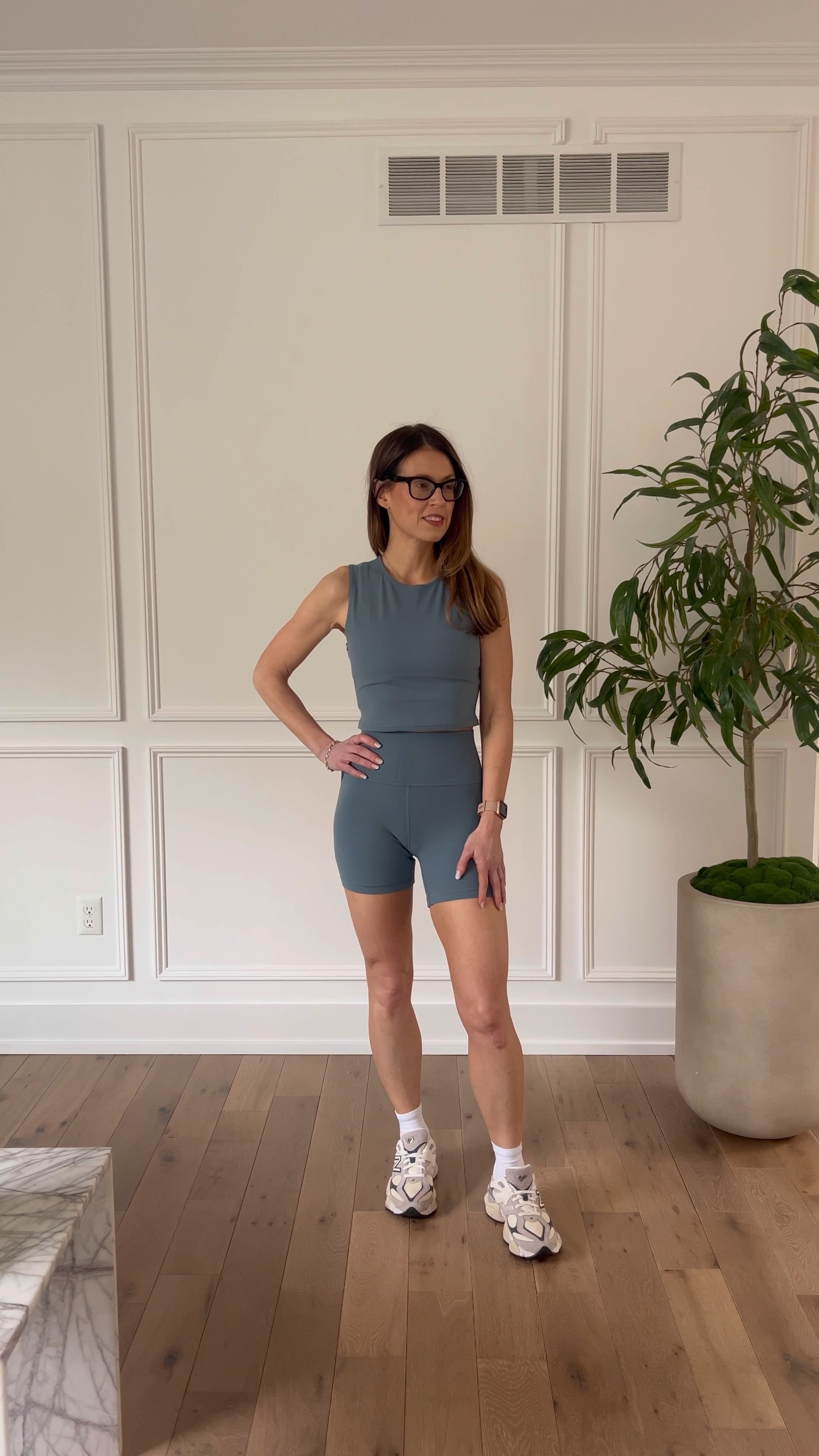 Aritzia | Golden

This is my go to set for my Peloton rides. The fabric is buttery soft and sweat wicking. I love the high neck on the crop top. 

Athleisure. Activewear. Bike shorts. Pilates. Fitness.  Healthy life  

#LTKstyletip #LTKfitness #LTKVideo