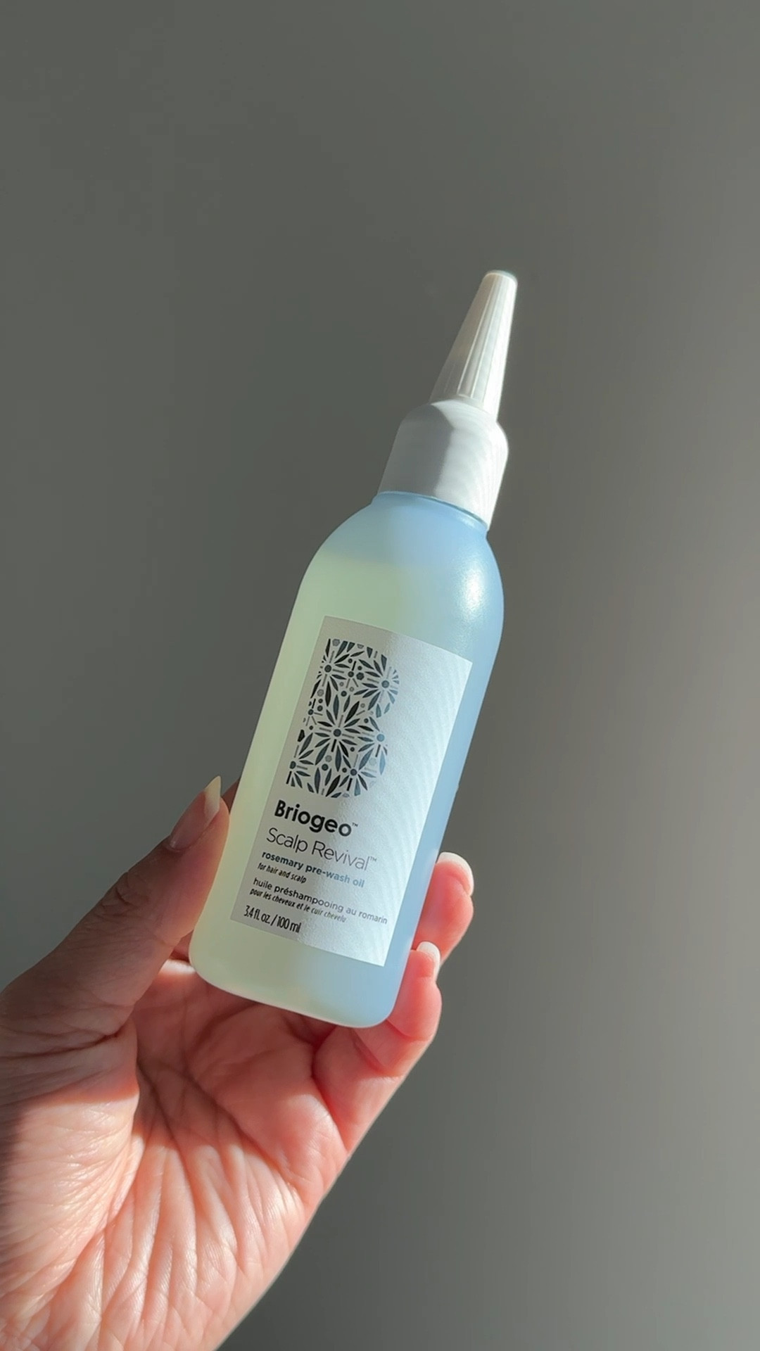 Briogeo Scalp Revival Rosemary Pre-wash Oil!! I like to rotate this prewash with my other rosemary products for my oily scalp before washing my hair. 

#LTKstyletip #LTKbeauty #LTKVideo