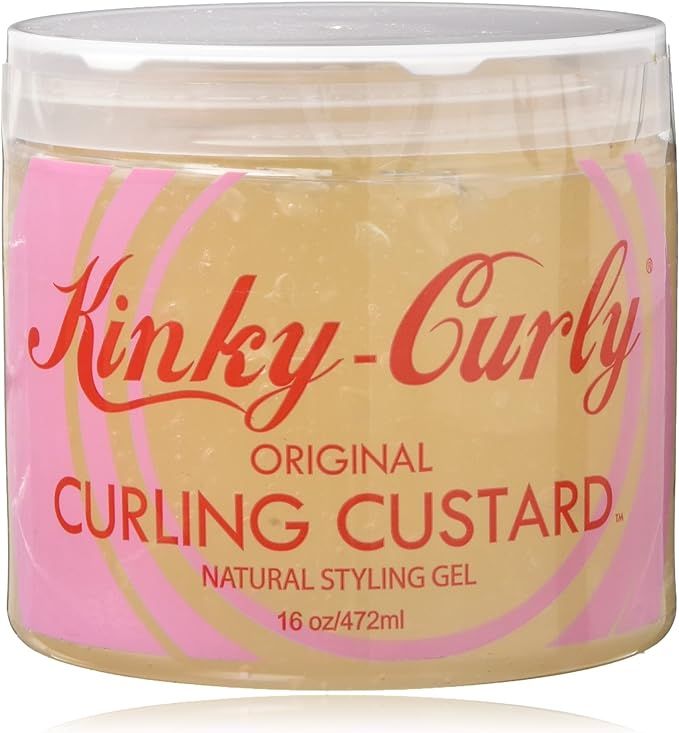Kinky Curly Original Curling Custard Natural Styling Gel 16 oz | Amazon (US)