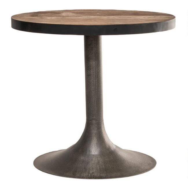 Victor Large Oval Reclaimed Pine Accent Table | World Market