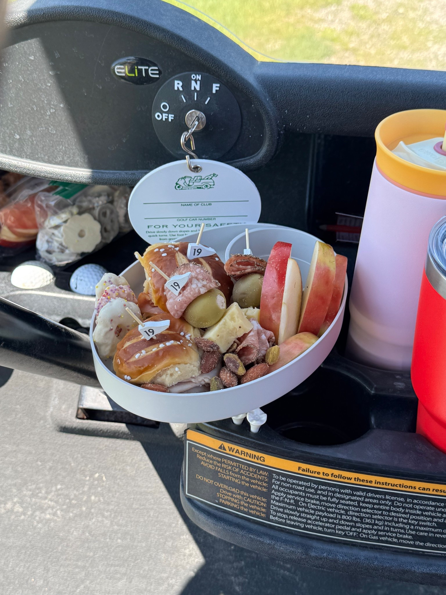 Cart-cuterie trays coming in clutch yet again! The perfect way to level up your golf cart snack game!  I have the oval in slate gray! 

#LTKActive #LTKSeasonal #LTKTravel