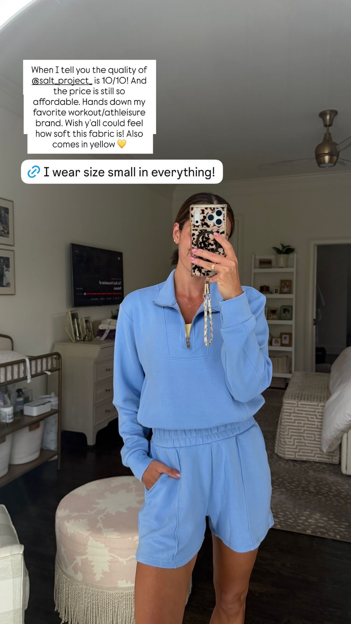 When I tell you the quality of Salt Project is 10/10! And the price is still so affordable. Hands down my favorite workout/athleisure brand. Wish y’all could feel how soft this fabric is! Also comes in yellow 💛

Linked some other items from the collection below! 😊

#LTKActive #LTKSeasonal