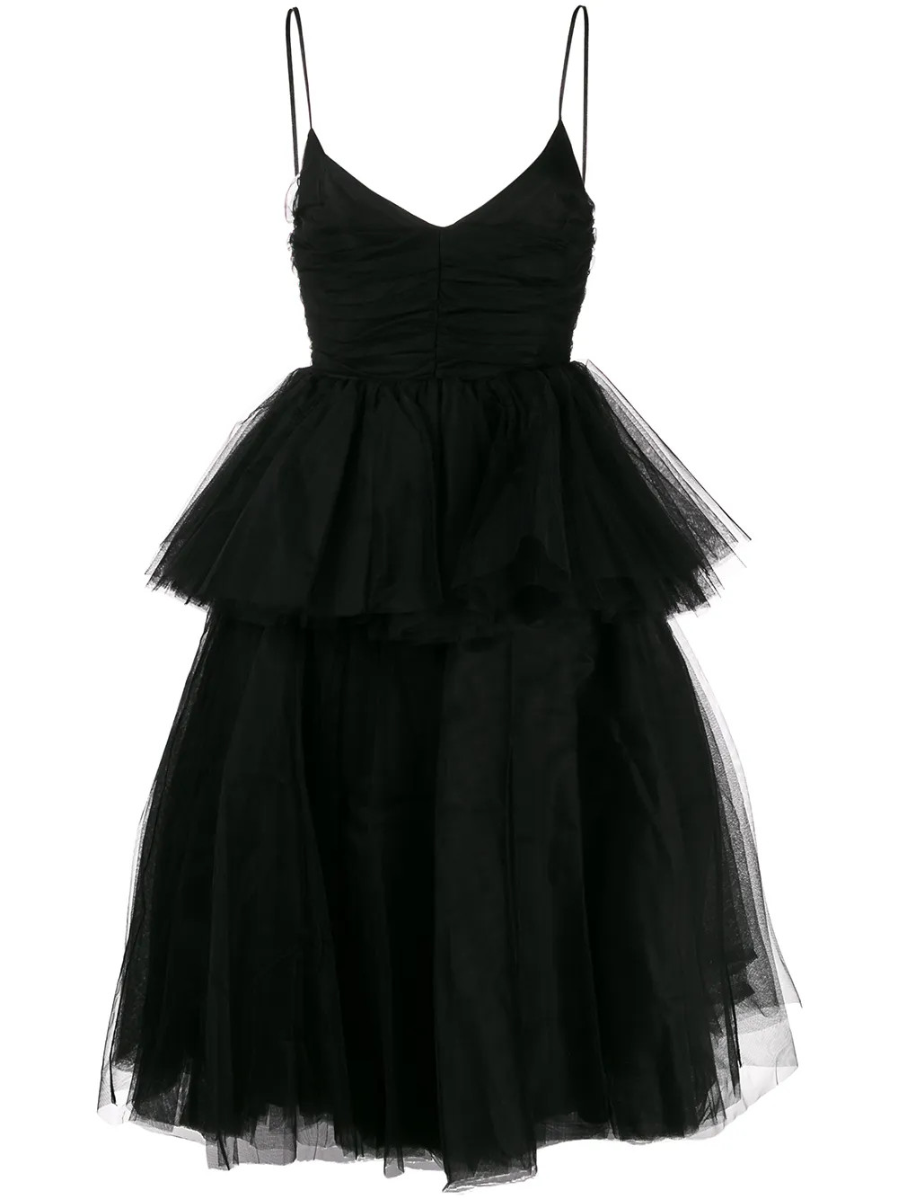 flared tulle dress | Farfetch (US)