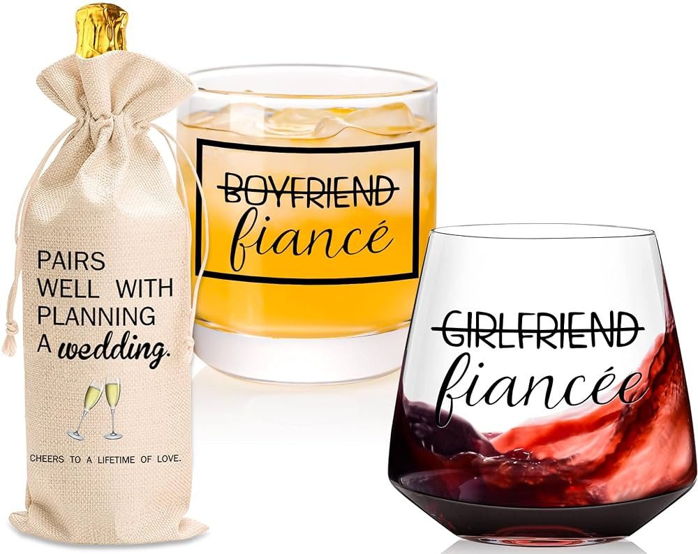Engagement gifts for couples gifts for Newly Engaged,2025 Engagement present for Her Fiance Fianc... | Amazon (US)