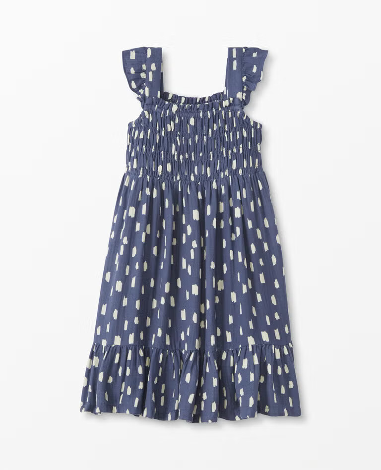 Smocked Twirl Dress | Hanna Andersson