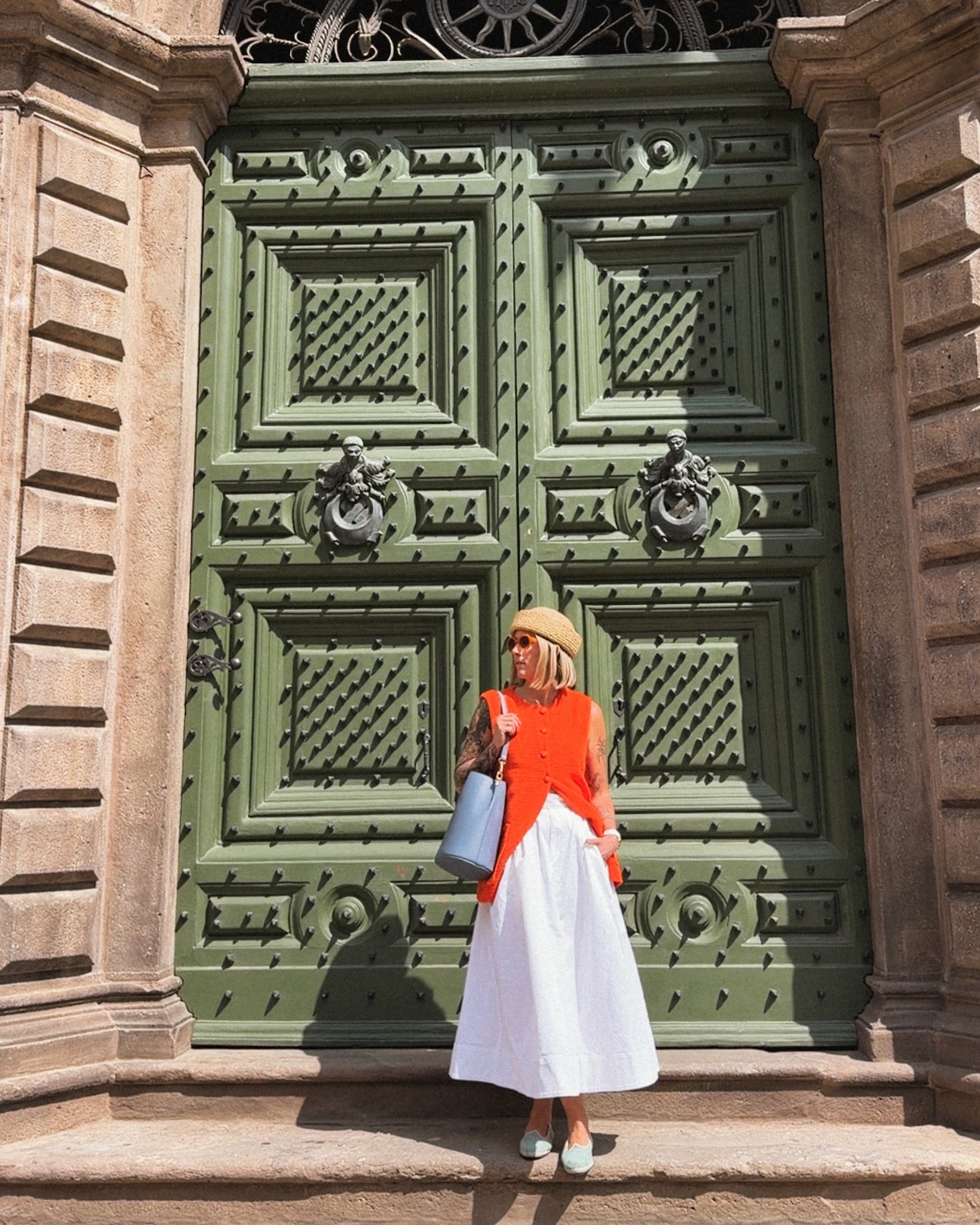 A pop of orange by the sea! 

#LTKTravel #LTKPetite #LTKootd